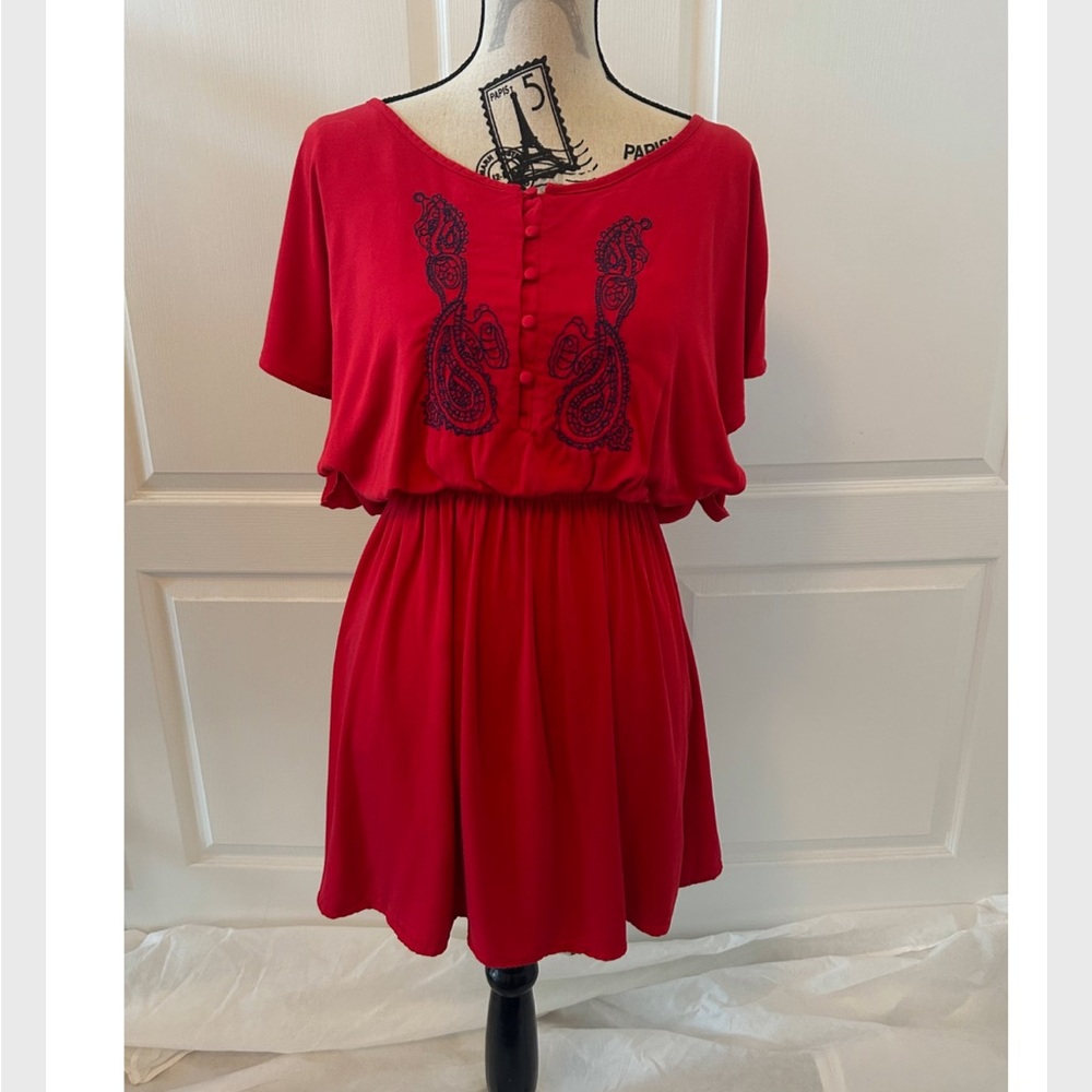Red JustFab dress